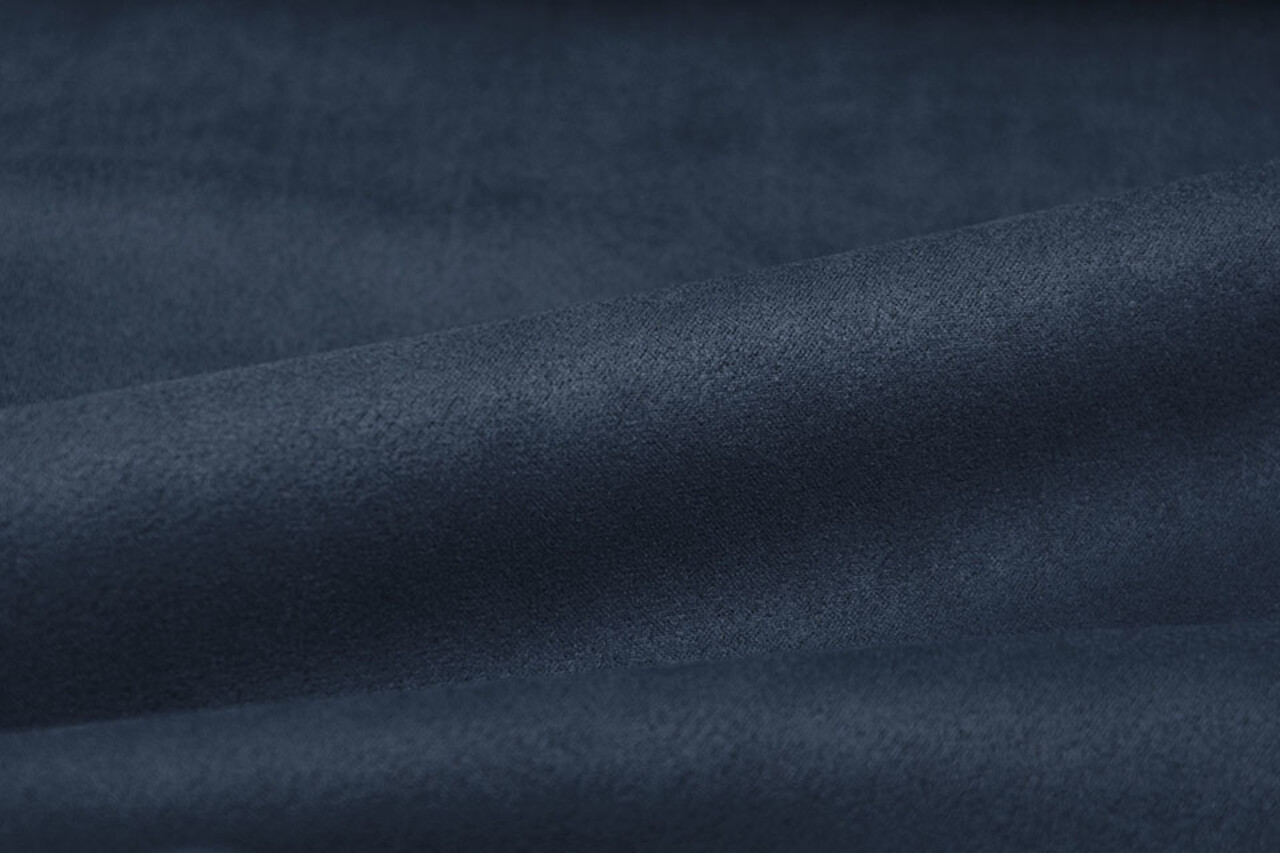 Leggero Scuba Scamosciato Blu Denim Leggero Scuba Scamosciato Blu Denim