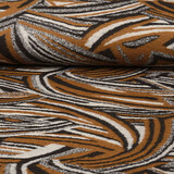 Knitted Woolen fabric Retro Brown Black Knitted Woolen fabric Retro Brown Black