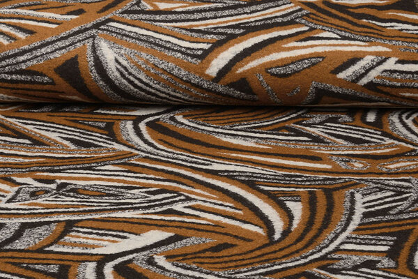 Knitted Woolen fabric Retro Brown Black Knitted Woolen fabric Retro Brown Black