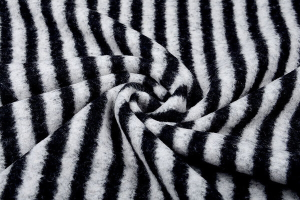 Knitted Woolen fabric Stripes Grey Knitted Woolen fabric Stripes Grey