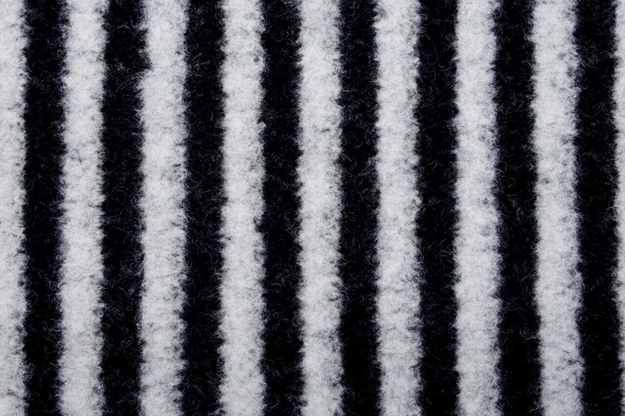 Tessuto di Lana a Maglia Righe Grigio Tessuto di Lana a Maglia Righe Grigio
