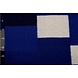 Tessuto di Lana a Maglia Geblokt Blu Cobalto Tessuto di Lana a Maglia Geblokt Blu Cobalto
