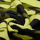 Knitted Woolen fabric Army Yellow