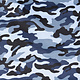 Army Polyester Cotton Navy