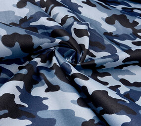 Army Polyester Cotton Navy
