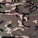 Army Polyester Katoen Bruin-groen