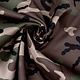 Army Polyester Cotton Brown-green