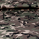 Army Polyester Cotton Brown-green