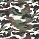 Army Polyester Katoen Donker bruin-groen