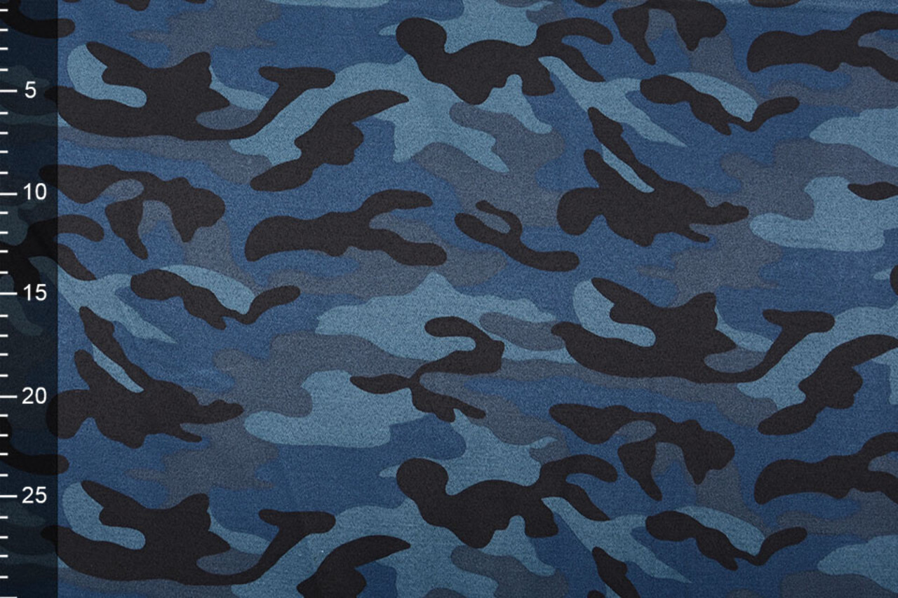 Army Poliéster Algodón Politie Azul