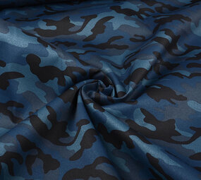 Army Polyester Cotton Police blue