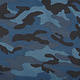 Army Polyester Cotton Police blue