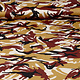 Army Polyester Cotton Ocher Red