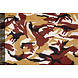 Army Poliéster Algodón Ocre Rojo