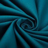 100% Cotton Petrol Blue