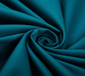 100% Cotton Petrol Blue