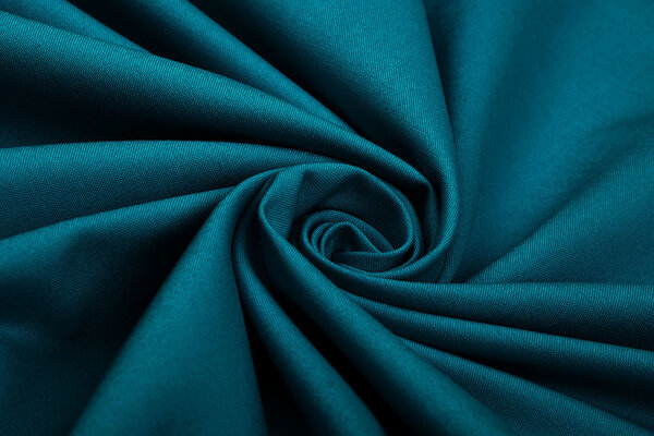 100% Cotone Blu Petrolio