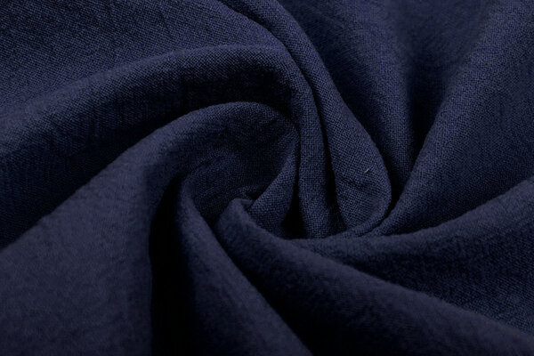 Oeko-Tex®  100% Washed Cotton Police Blue