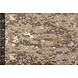 Poliestere Cotone Pixels Marrone
