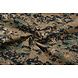 Poliestere Cotone Pixels Leger Verde