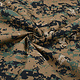 Polyester Cotton  Pixels Army Green