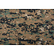 Polyester Coton Pixels Leger Vert