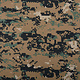 Polyester Cotton  Pixels Army Green