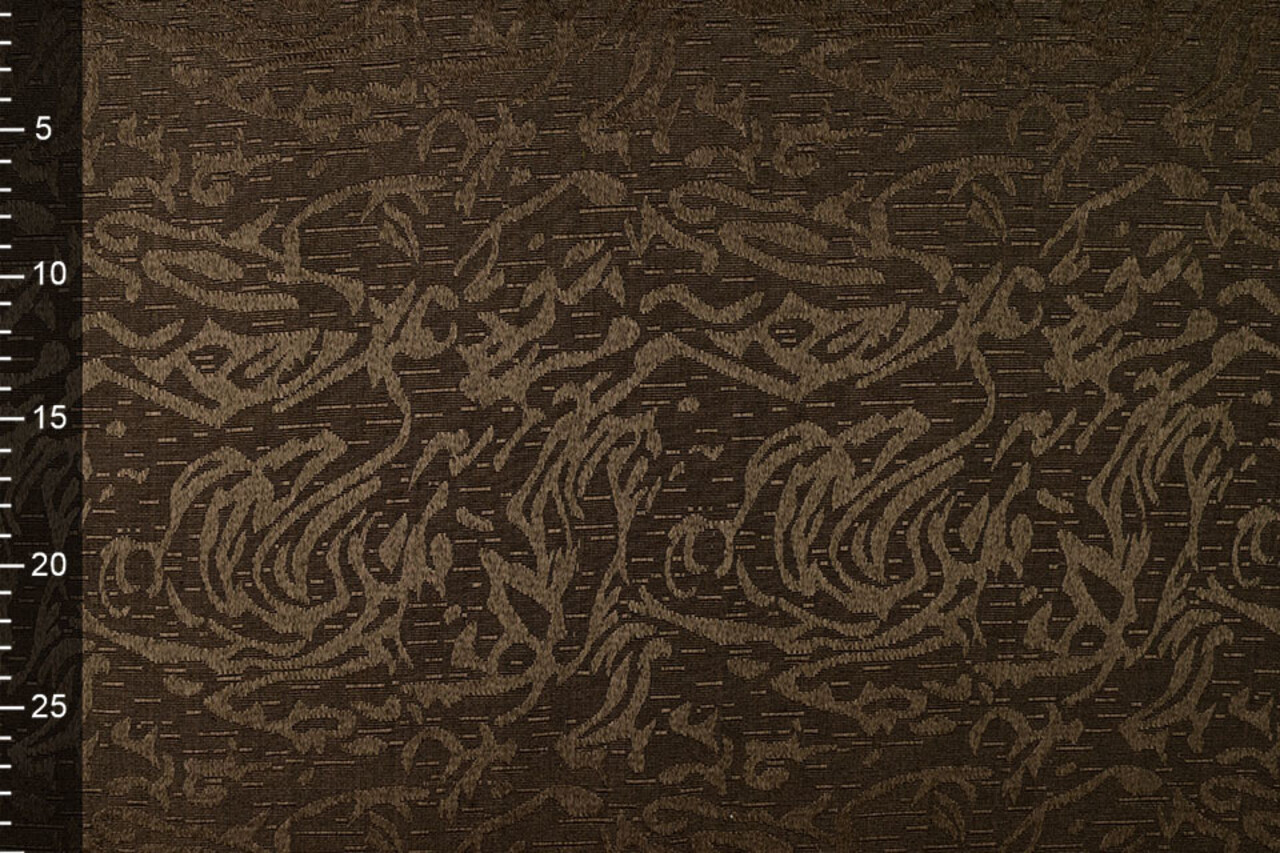 Jacquard Viscose Marron Moka Jacquard Viscose Marron Moka