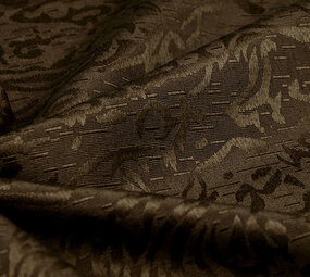 Jacquard Viscose Mokka Bruin Jacquard Viscose Mokka Bruin