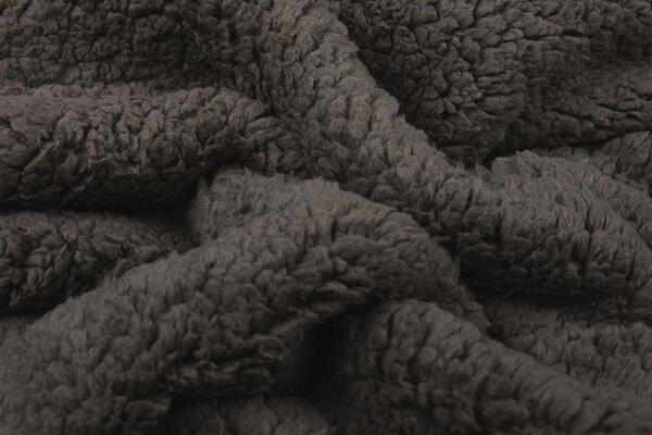 Teddy Stof  Donker Taupe