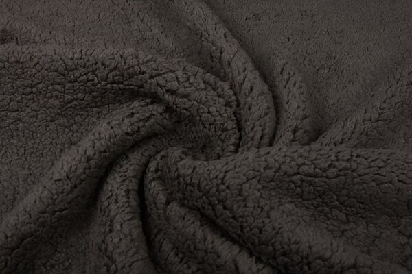 Teddy Stof  Donker Taupe