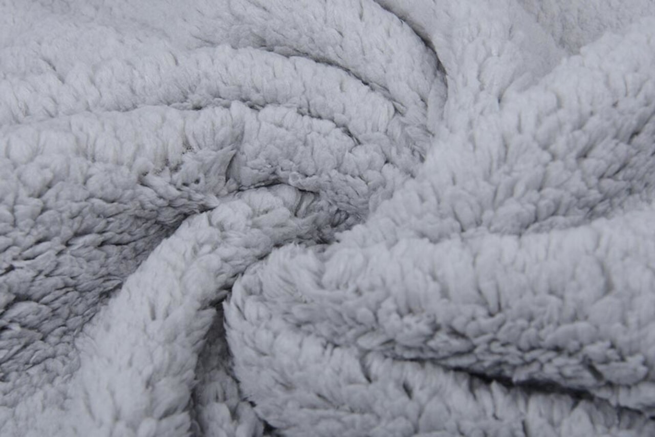 Teddy Stof  Licht Grijs Teddy Stof  Licht Grijs