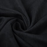 Cupro Suedine  Schwarz Cupro Suedine  Schwarz