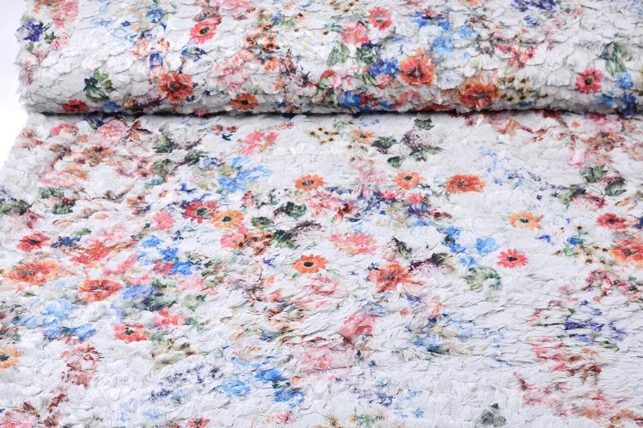 Pelz-Imitat Digo Grau Blau