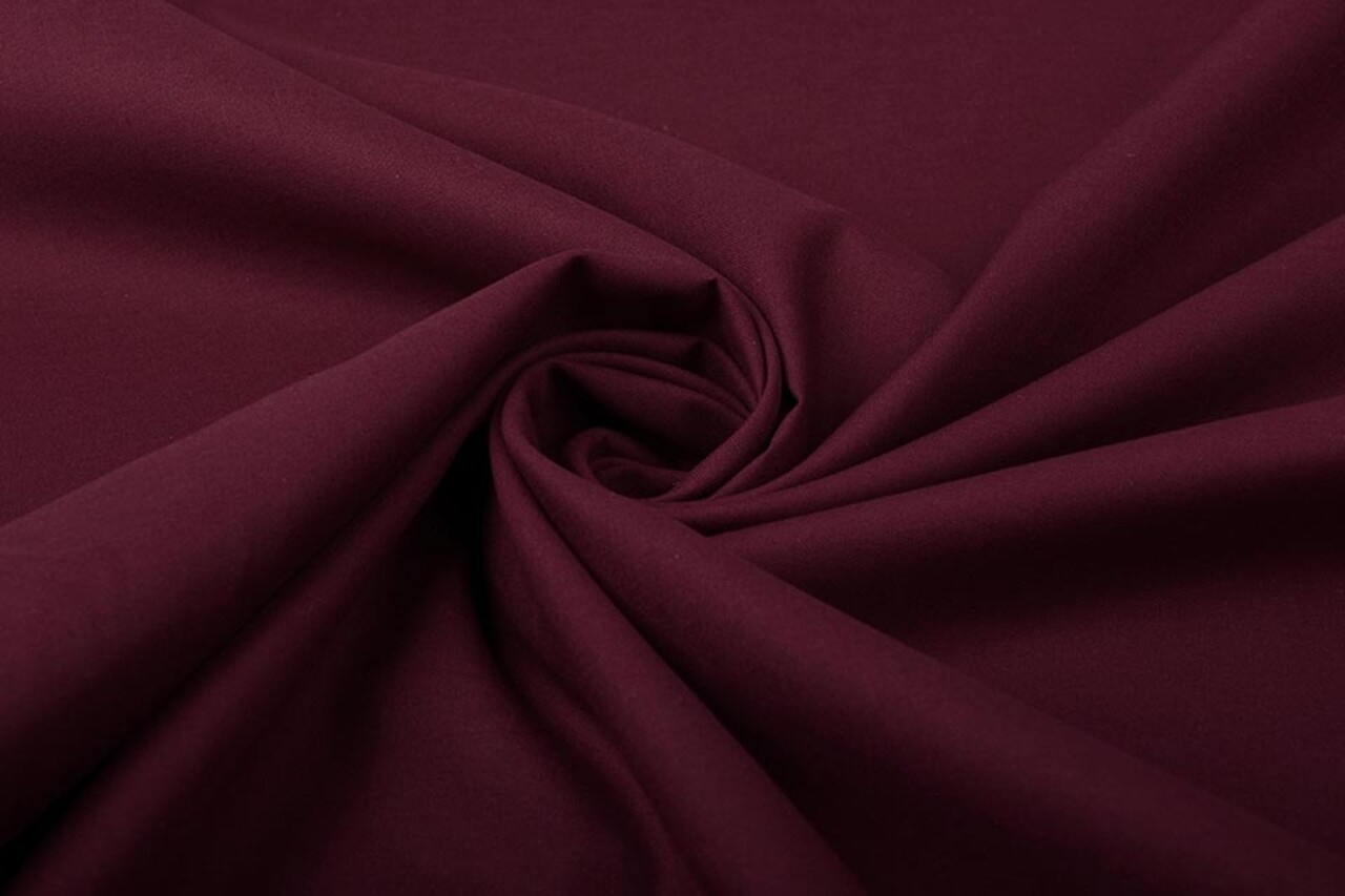 100% Cotton Bordeaux