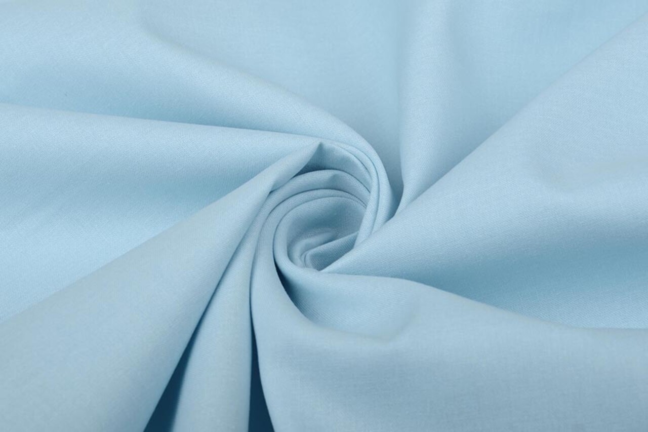 100% Cotton Baby Blue