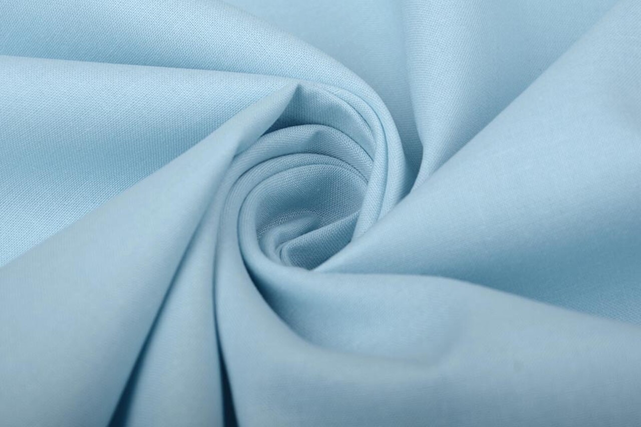 100% Cotton Baby Blue