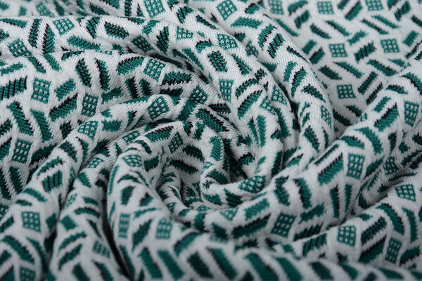 Jacquard Knitted Umuca Green Jacquard Knitted Umuca Green