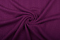 Knitted Cable Fabric Tricot Aubergine Knitted Cable Fabric Tricot Aubergine