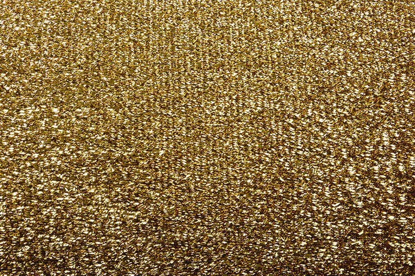 Knitted Glitter Metallic Goud