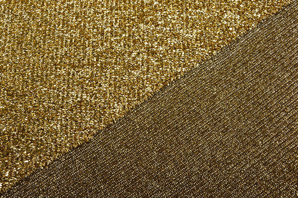 Knitted Glitter Metallic Gold