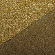 Gestricktes Glitzer Metallic Gold