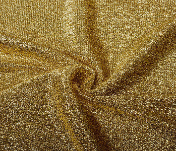 Knitted Glitter Metallic Gold