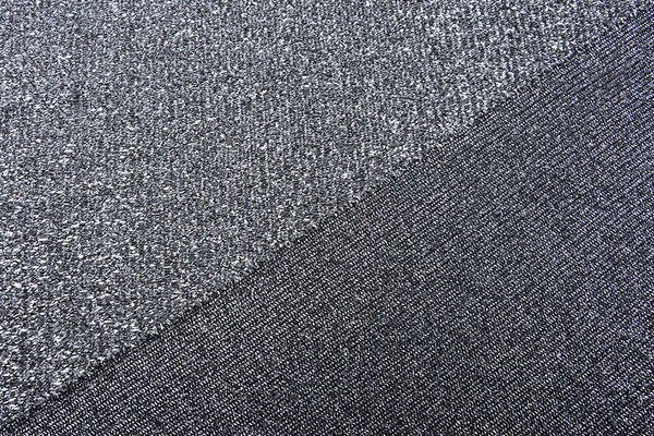 Gestricktes Glitzer Metallic Silber Grau