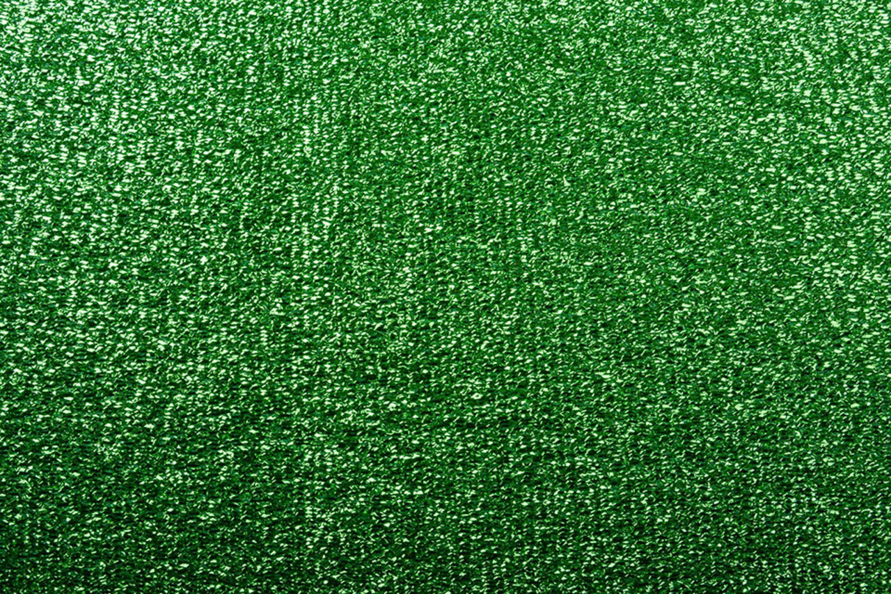 A Maglia Glitter Metallizzato Verde Erba