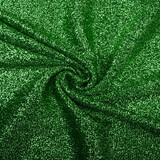 A Maglia Glitter Metallizzato Verde Erba