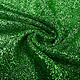 Knitted Glitter Metallic Grass Green