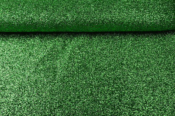 Knitted Glitter Metallic Grasgroen