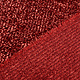 Gestricktes Glitzer Metallic Rot