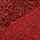Knitted Glitter Metallic Red